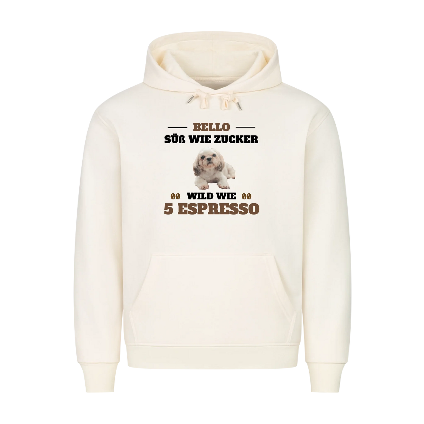 5 espressos on 4 paws