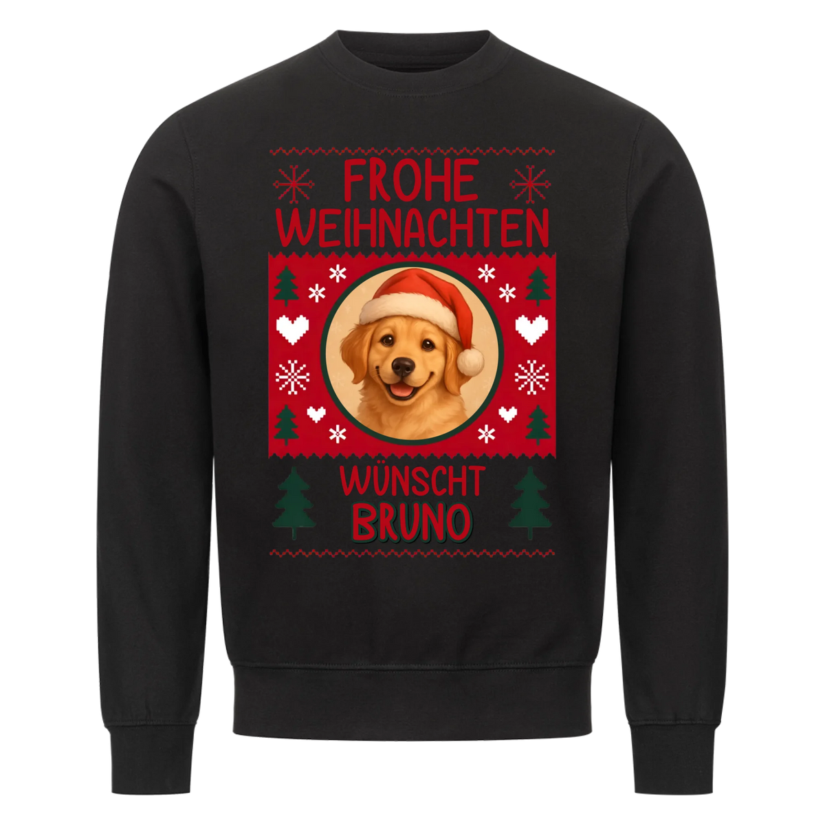 Weihnachtsgruß vom Vierbeiner