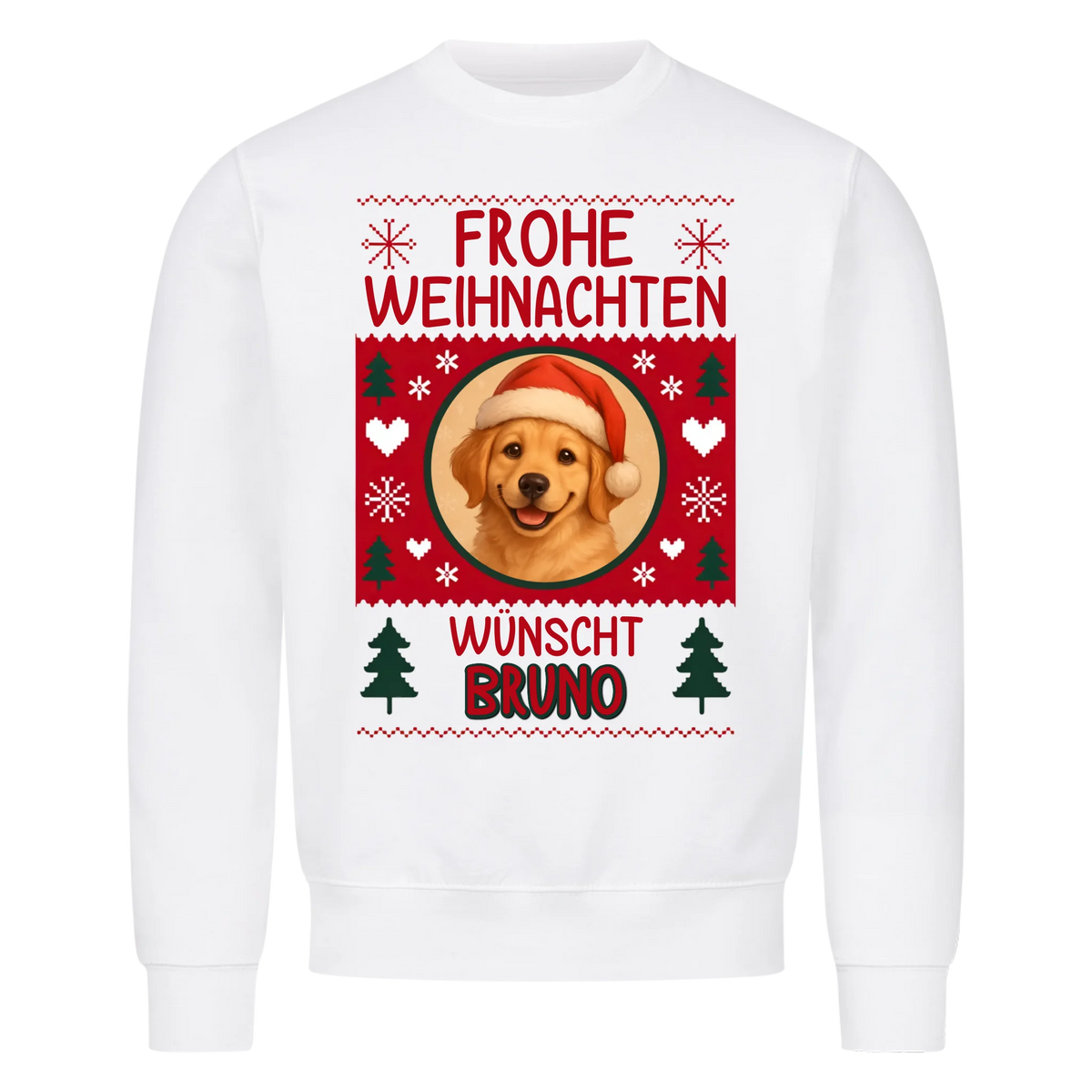 Weihnachtsgruß vom Vierbeiner