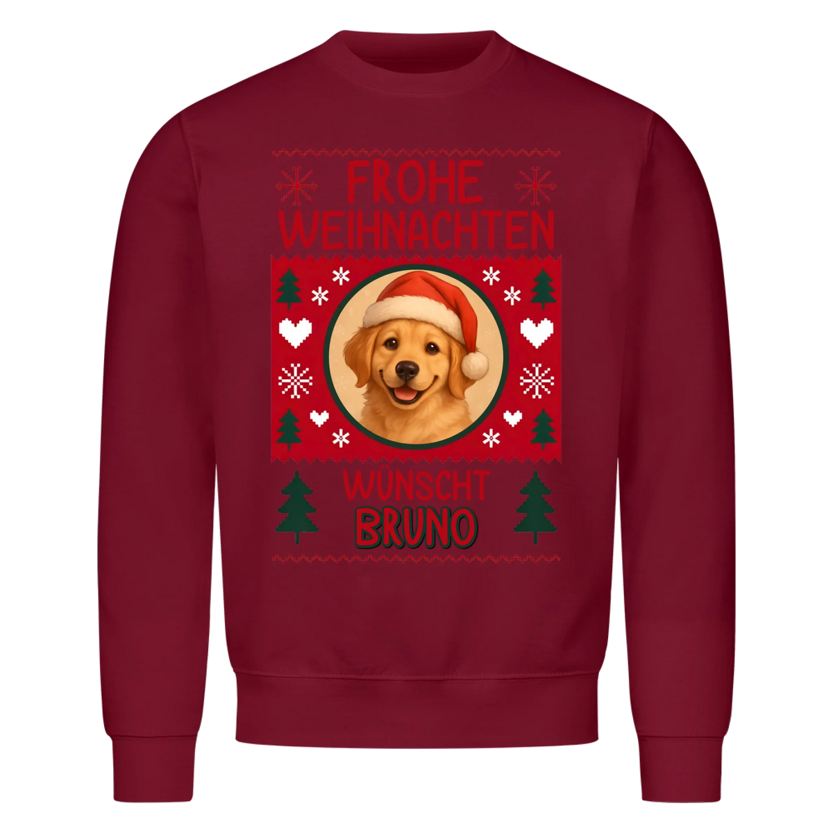 Weihnachtsgruß vom Vierbeiner