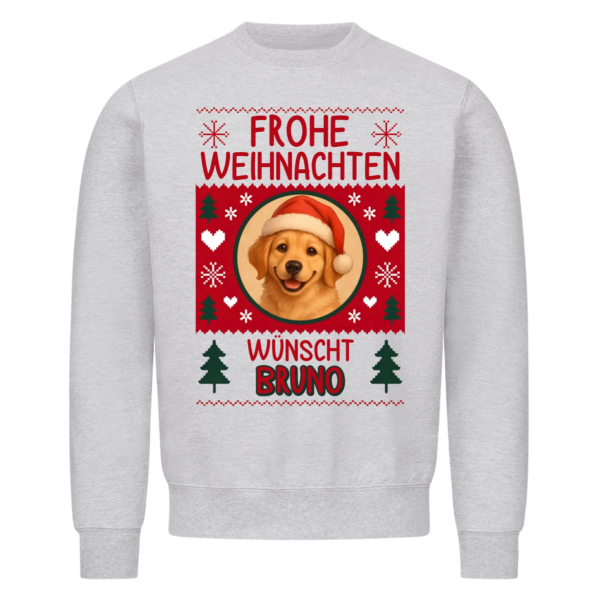 Weihnachtsgruß vom Vierbeiner