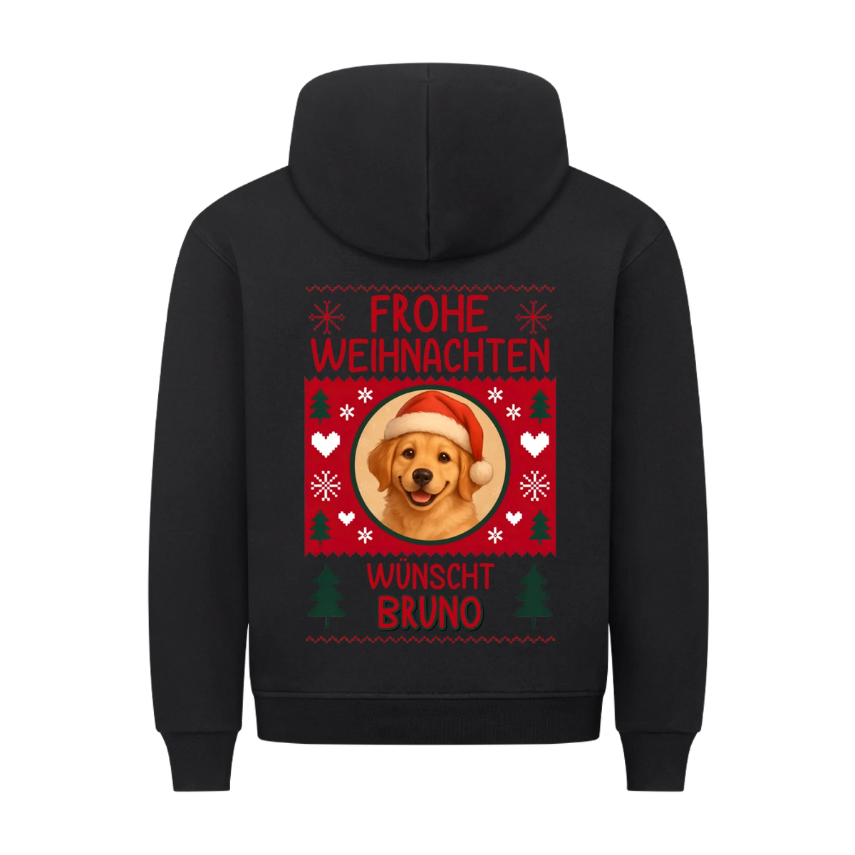 Weihnachtsgruß vom Vierbeiner