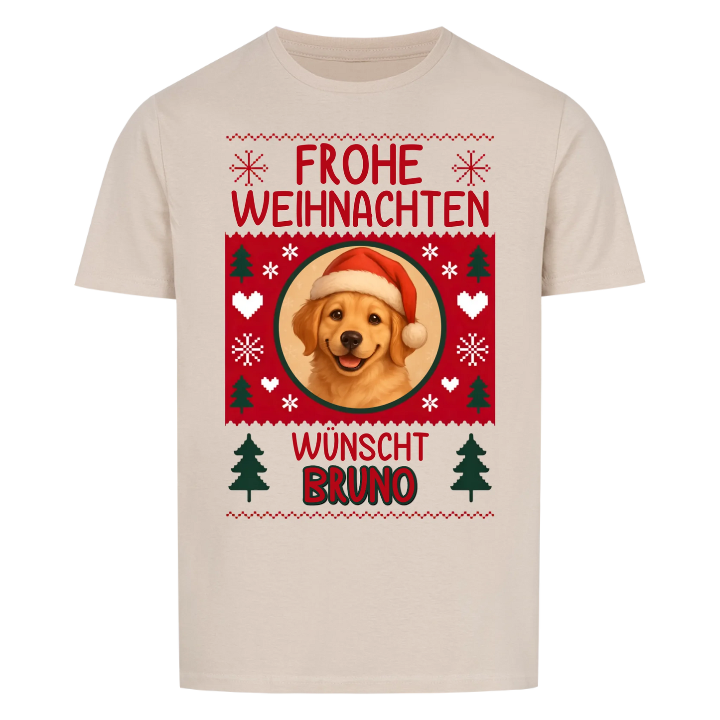 Weihnachtsgruß vom Vierbeiner