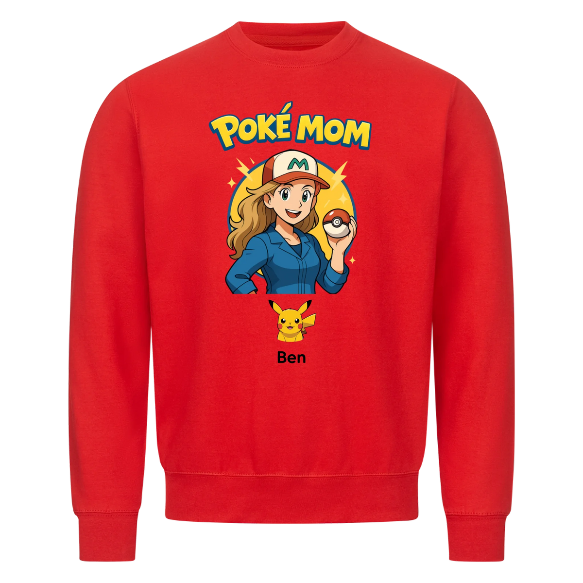 Poke Mom with photo