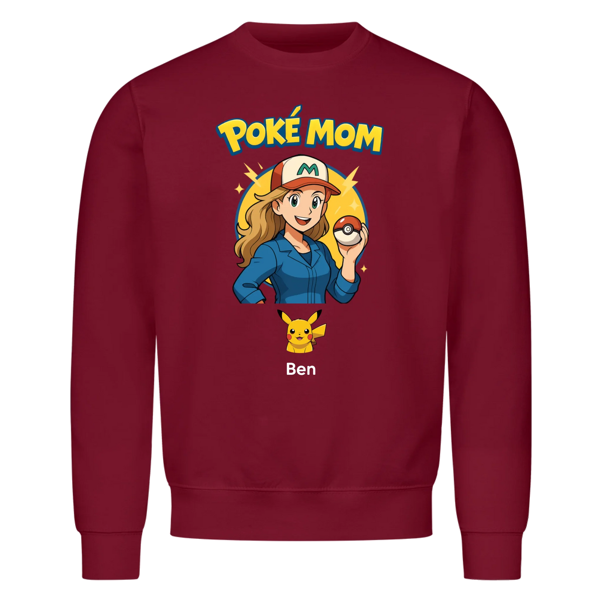 Poke Mom with photo