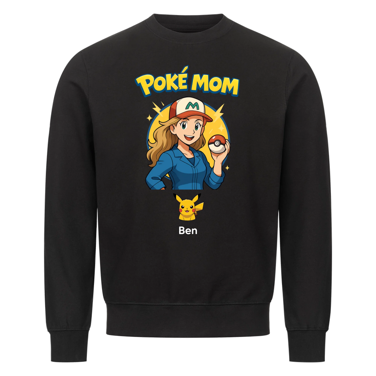 Poke Mom with photo
