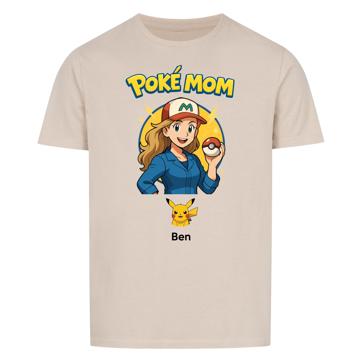 Poke Mom with photo