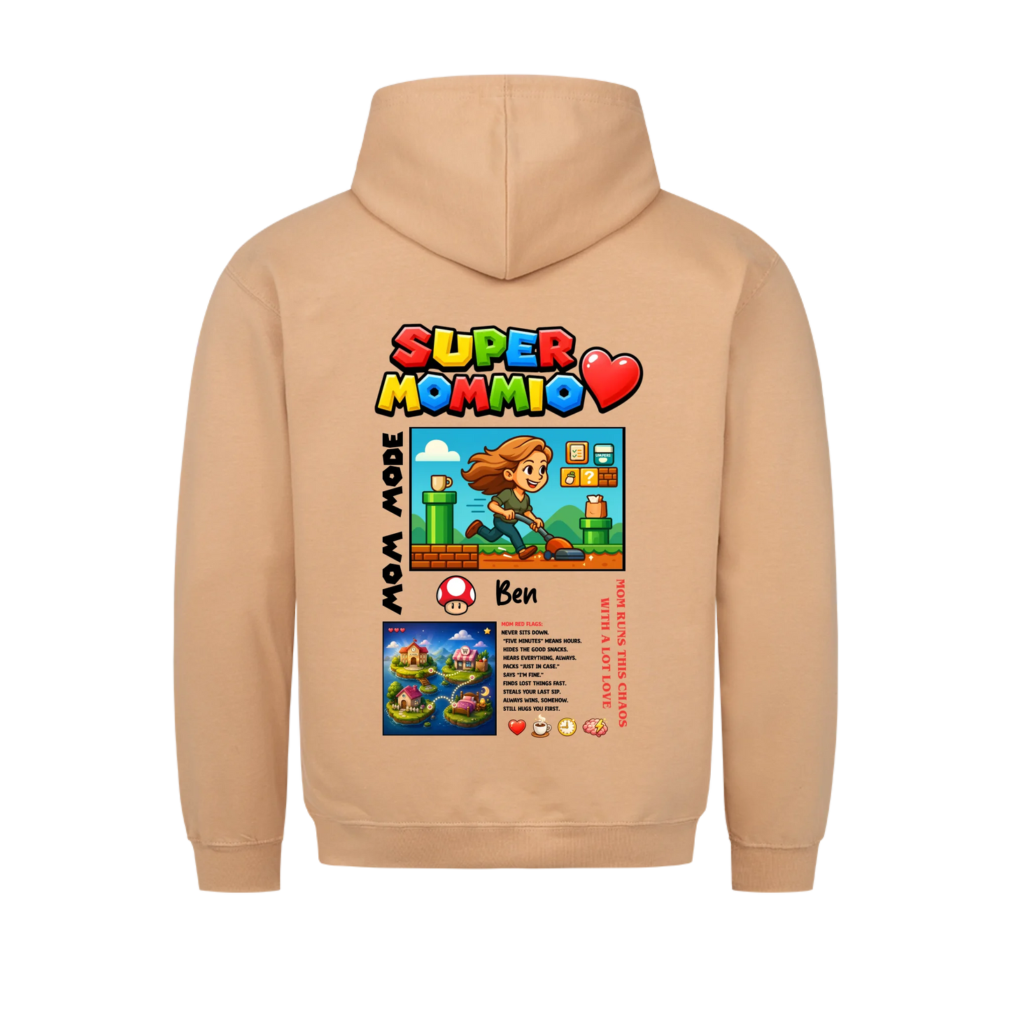 Super Mommio Backprint - customizable
