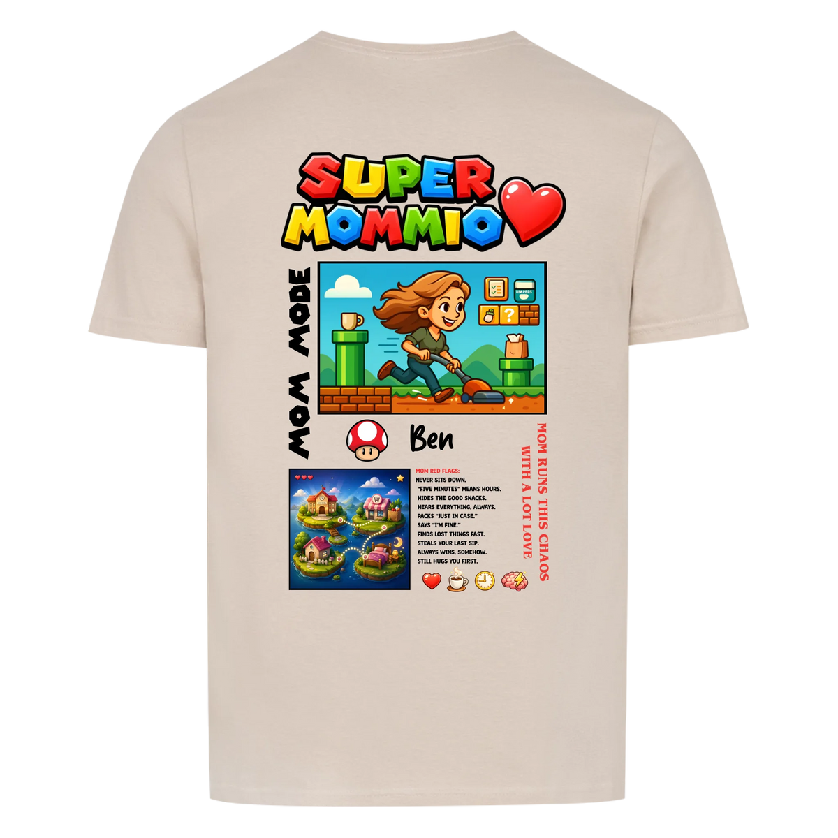 Super Mommio Backprint - customizable