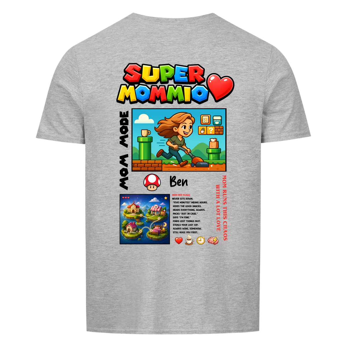 Super Mommio Backprint - customizable