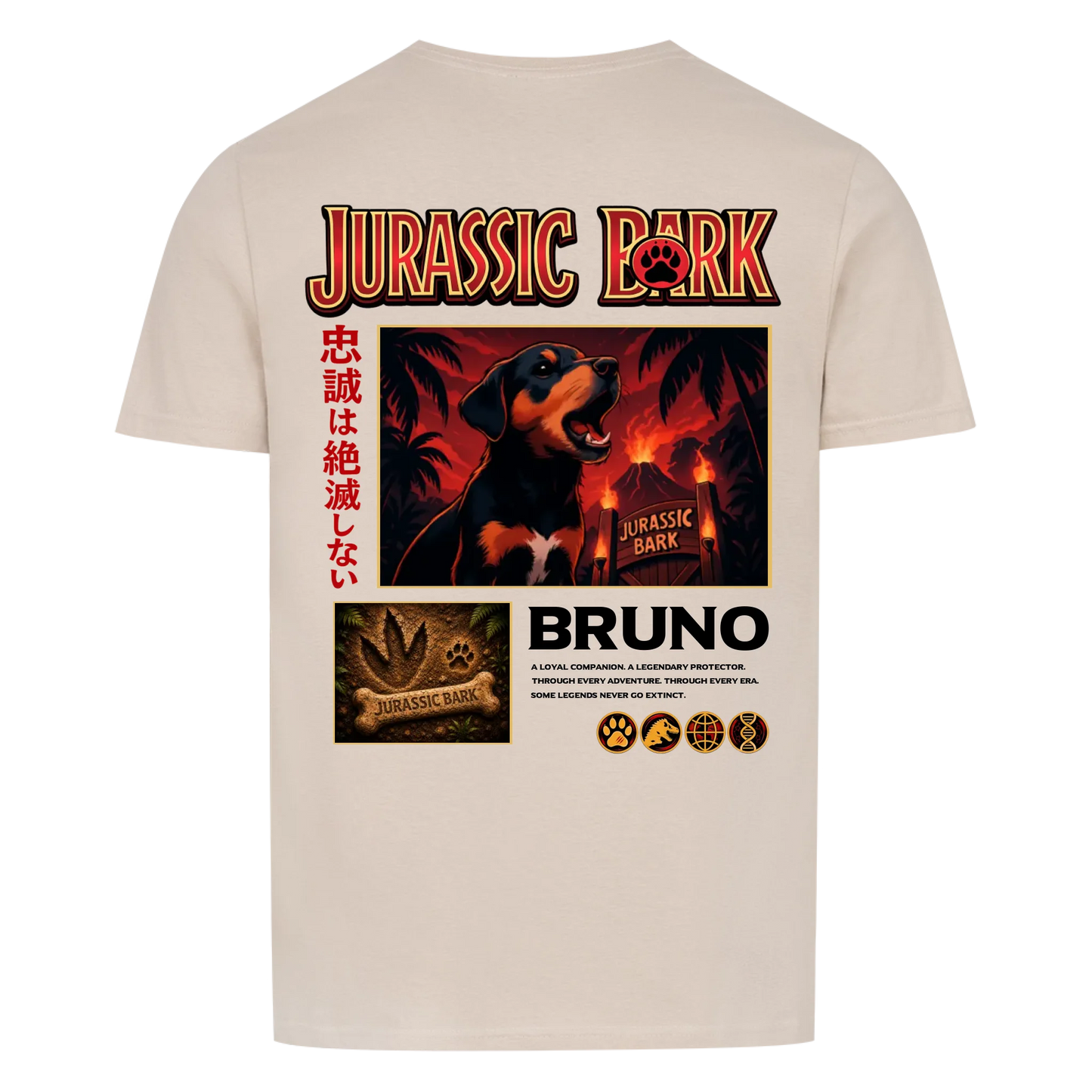 Jurassic Bark Backprint - collection