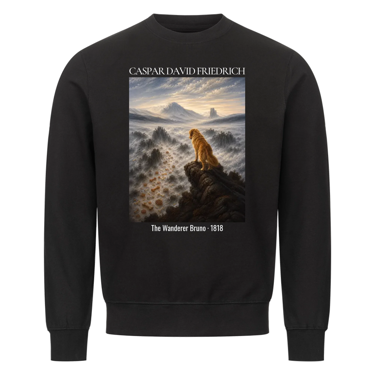 Caspar David Friedrich The Wanderer – personalisierbar