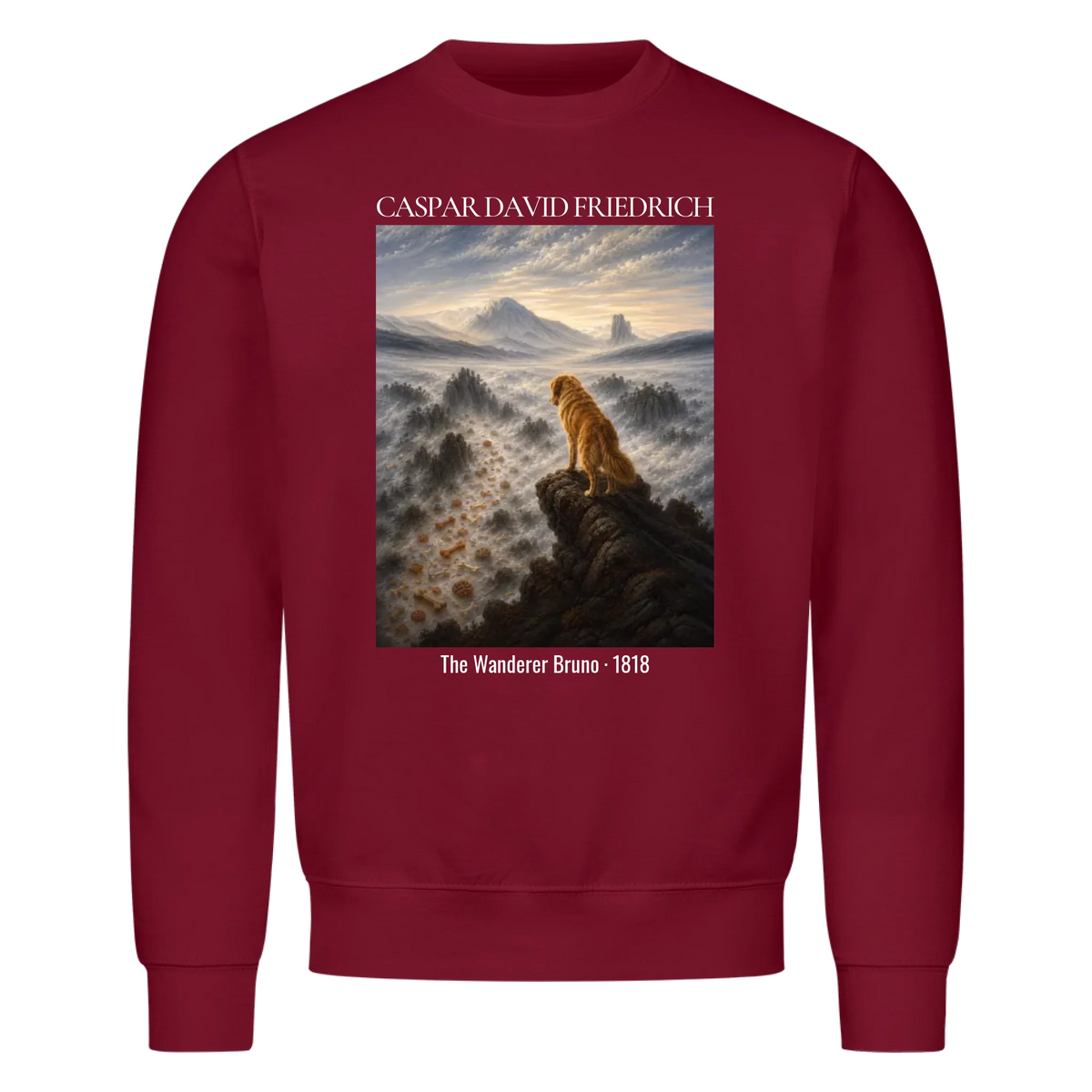 Caspar David Friedrich The Wanderer – personalisierbar