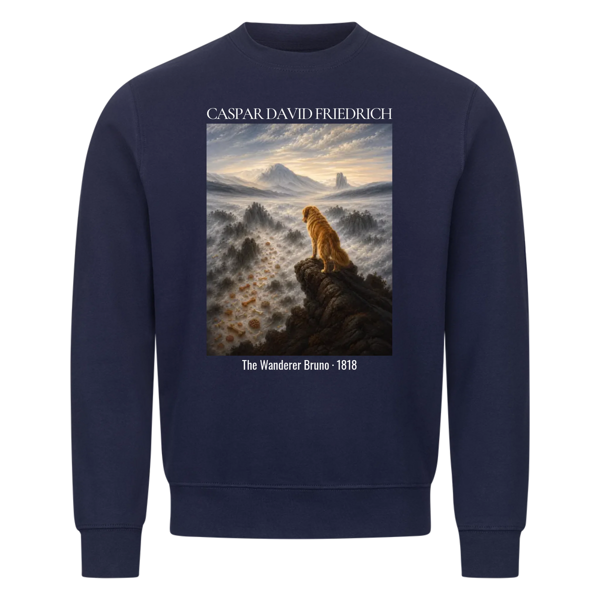 Caspar David Friedrich The Wanderer – personalisierbar