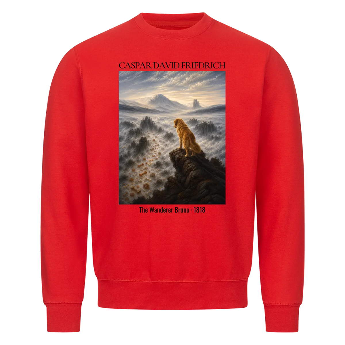 Caspar David Friedrich The Wanderer – personalisierbar