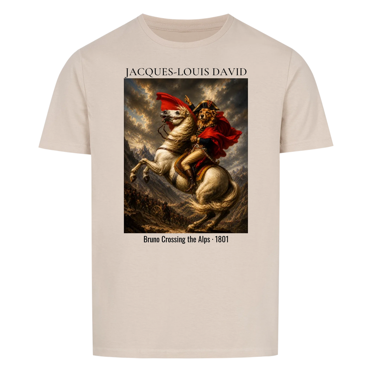 Napoleon crossing the Alps – personalisierbar