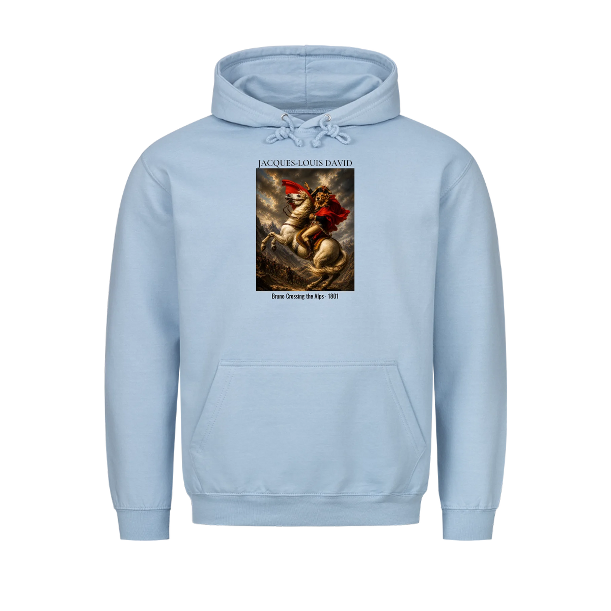 Napoleon crossing the Alps – personalisierbar