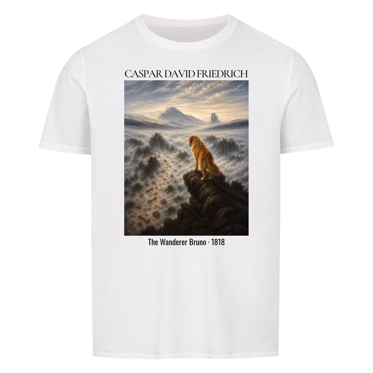 Caspar David Friedrich The Wanderer – personalisierbar