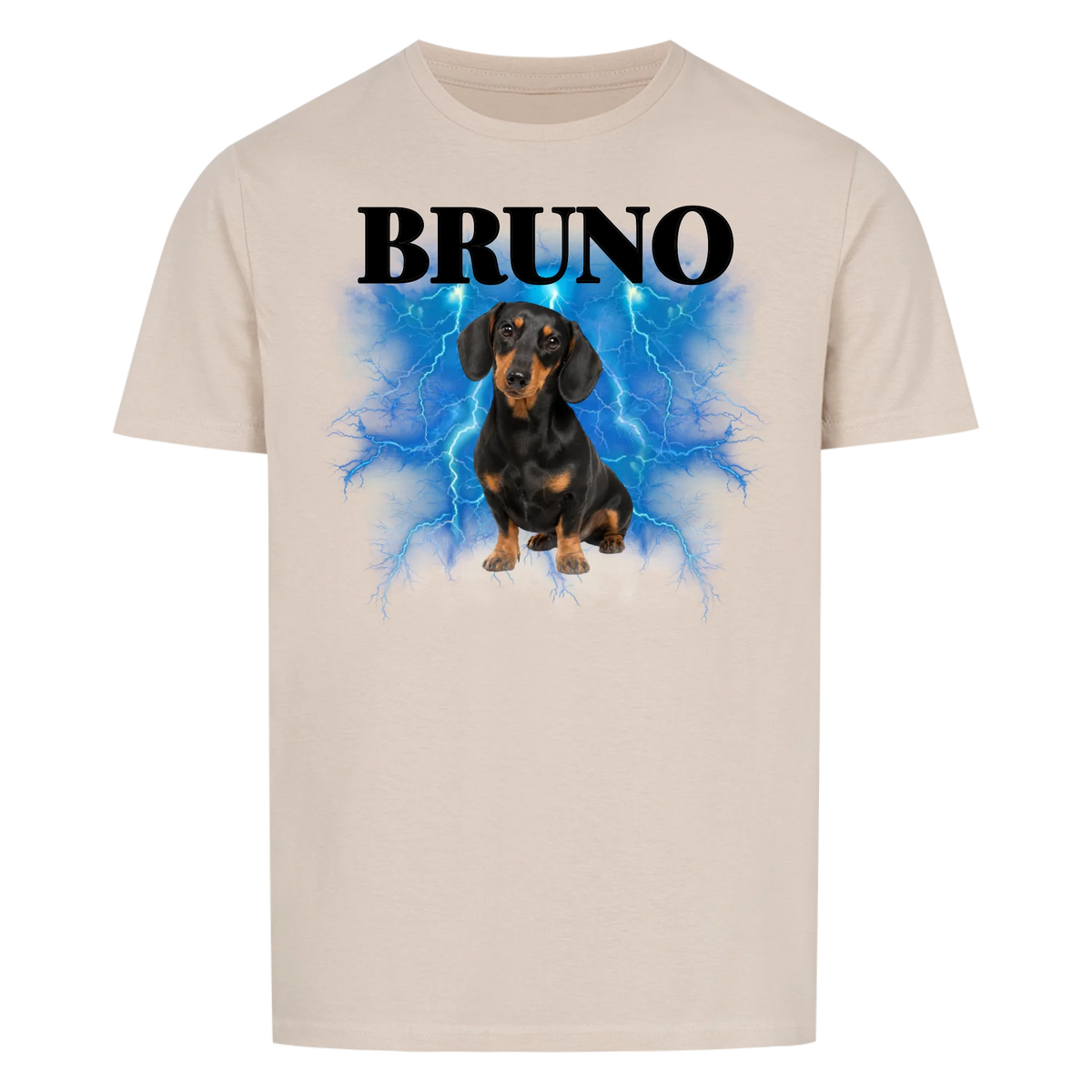 Personalisiertes Haustier T-Shirt "Vintage" 90er Style