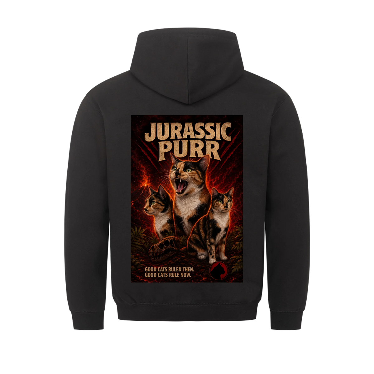 Jurassic Purr Backprint Cover - collection