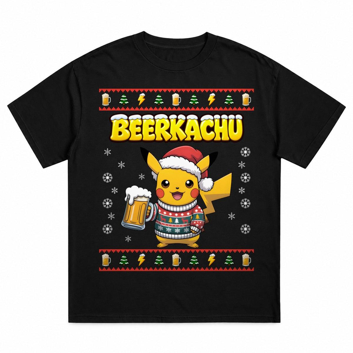 Beerkachu - Christmas Tee