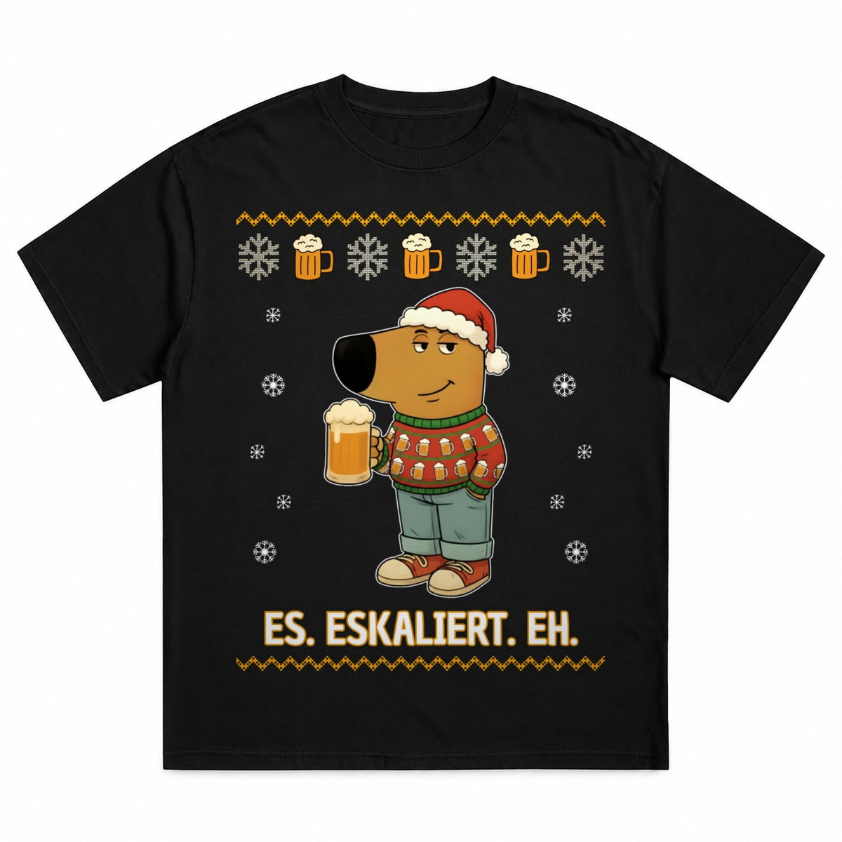 Es eskaliert eh - Christmas Tee