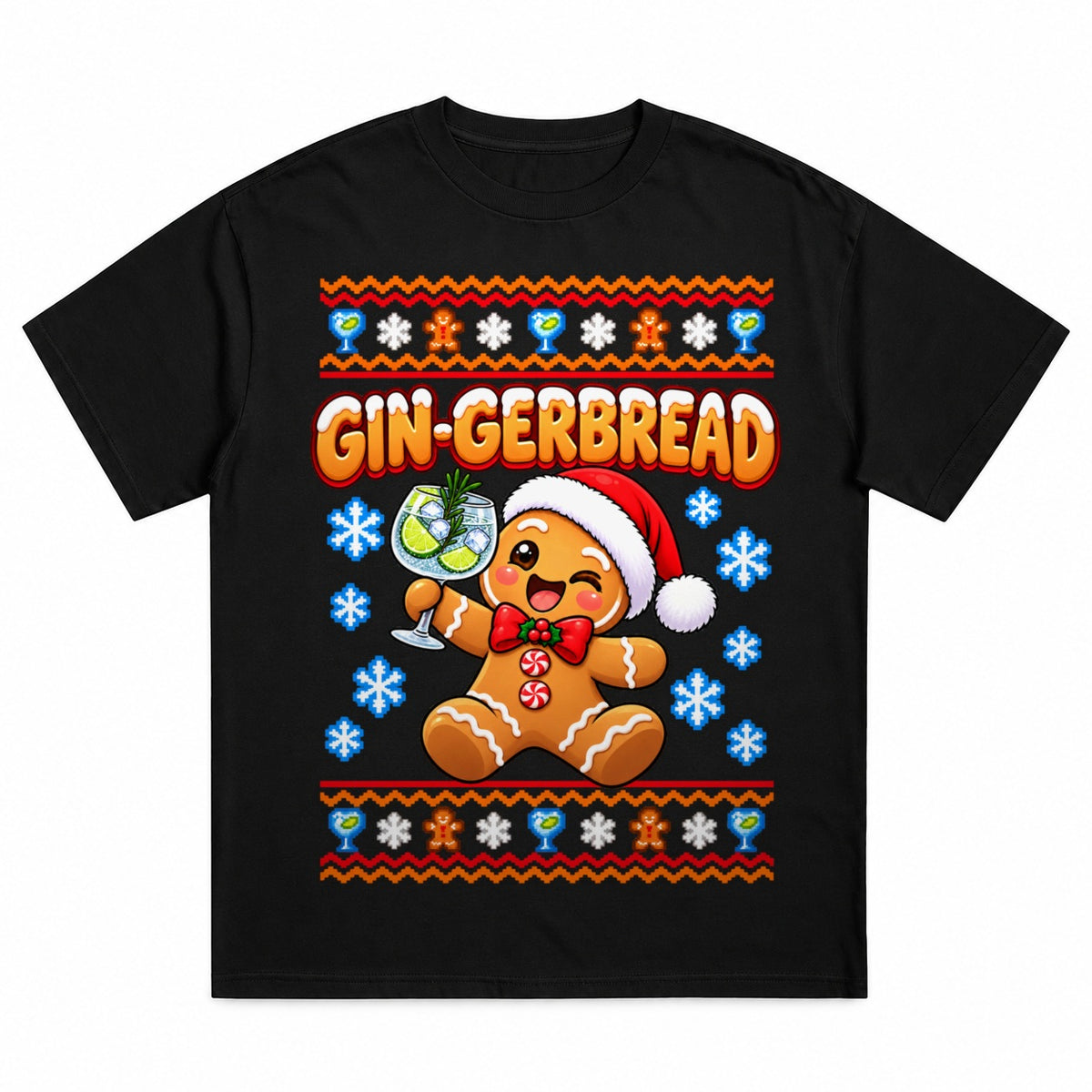 Gin-Gerbread - Christmas Tee