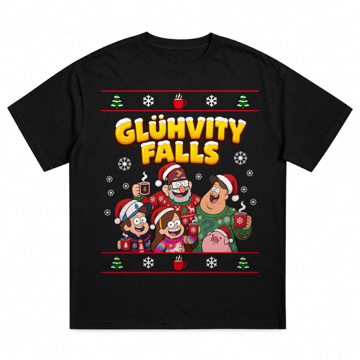 Glühvity Falls - Christmas Tee