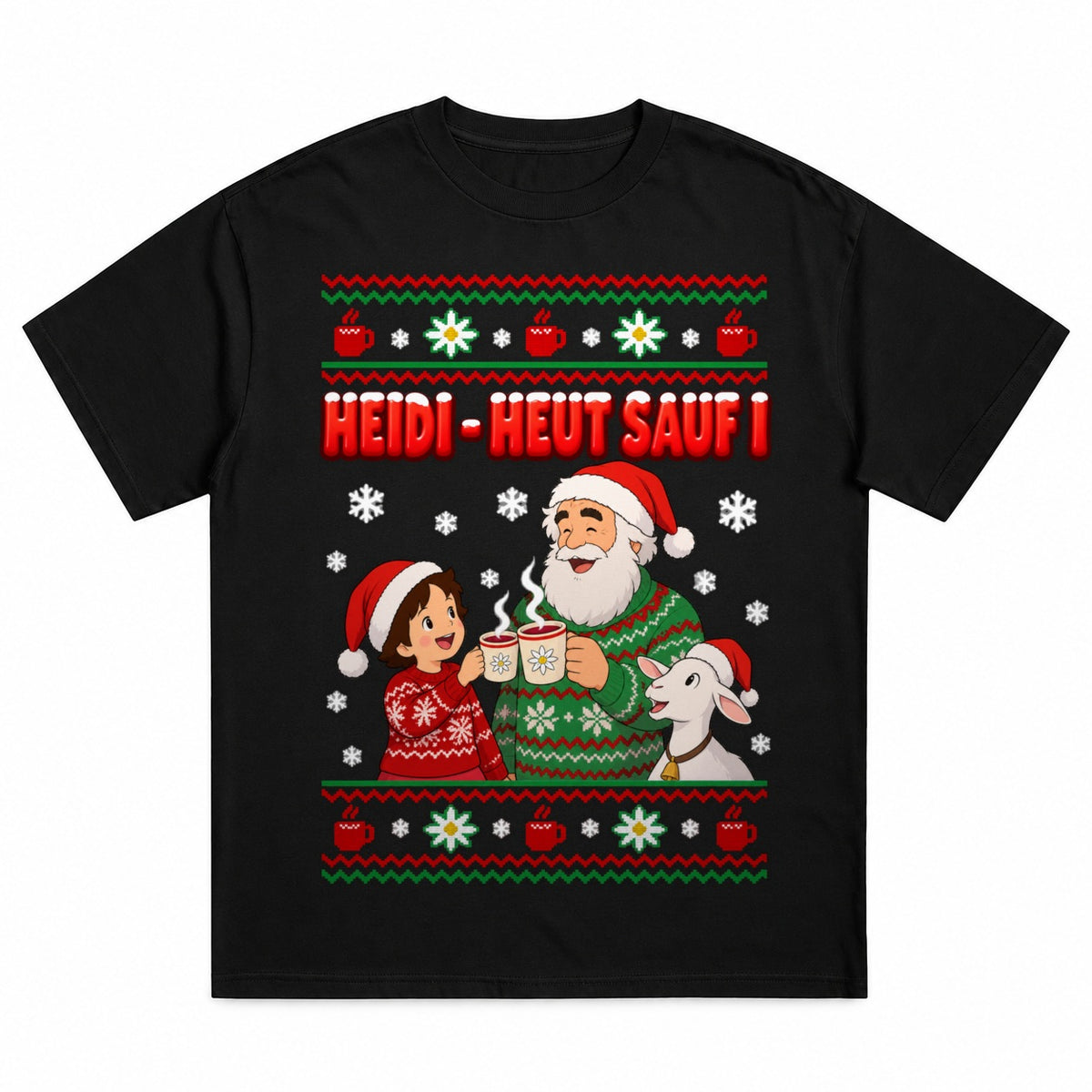 Heidi Heut Sauf I - Christmas Tee