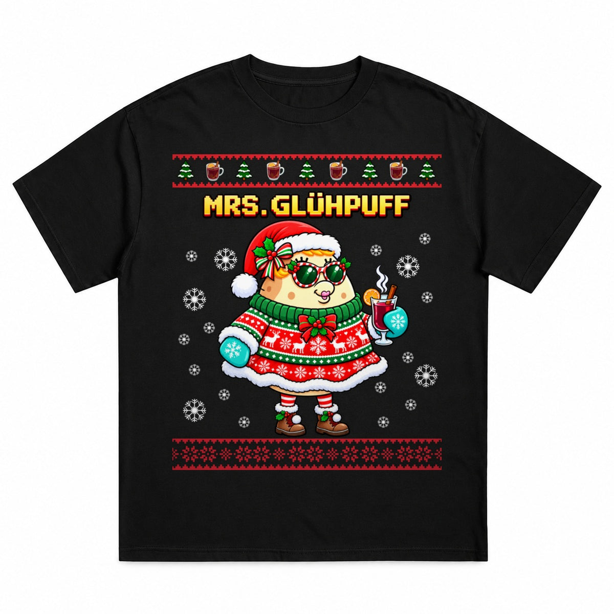 Mrs. Glühpuff - Christmas Tee
