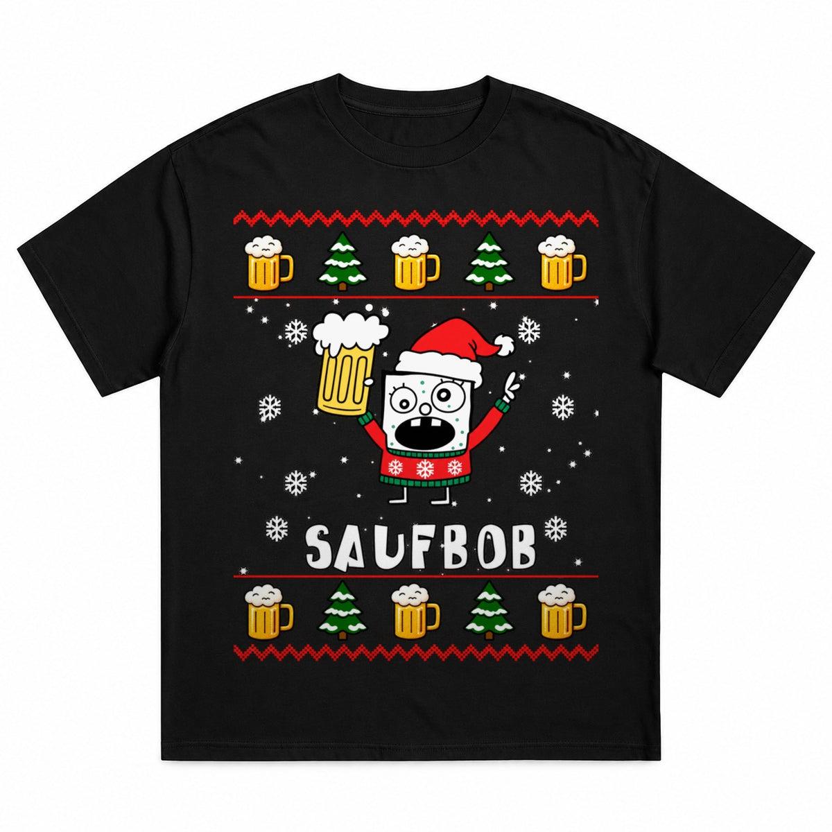 Saufbob - Christmas Tee