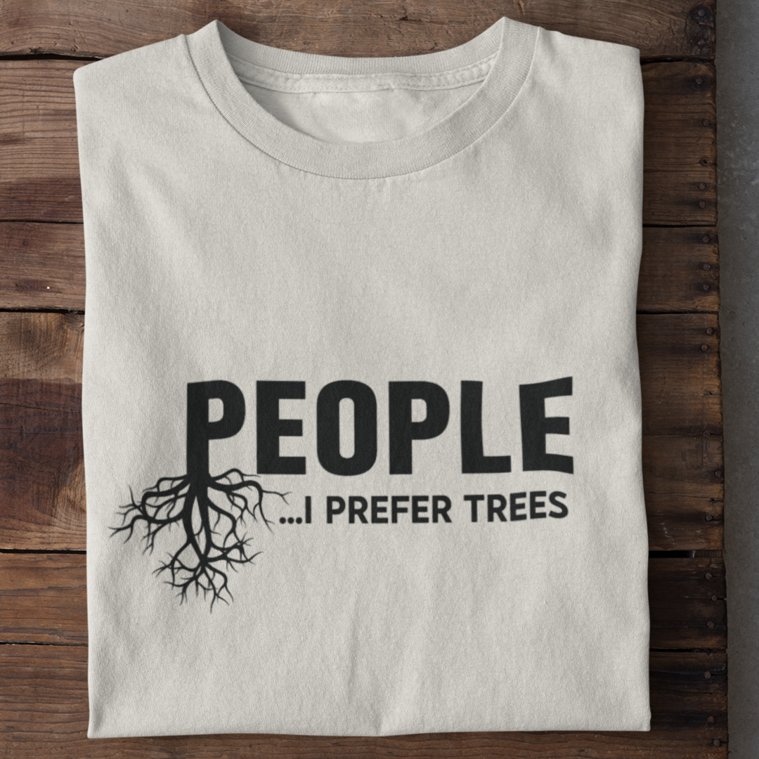 People I prefer Trees Shirt Damen