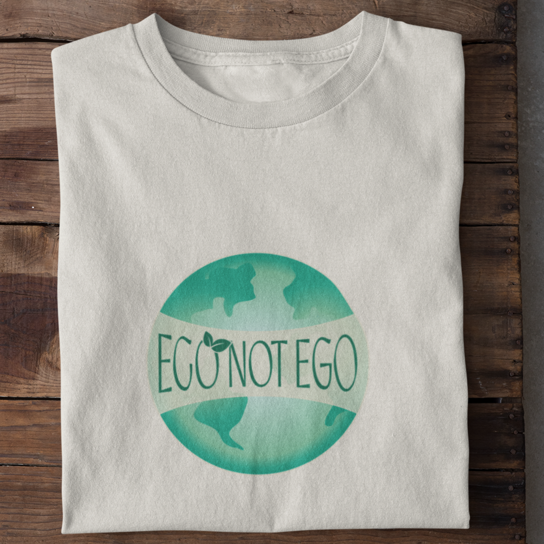 Maglietta biologica da donna Eco not Ego
