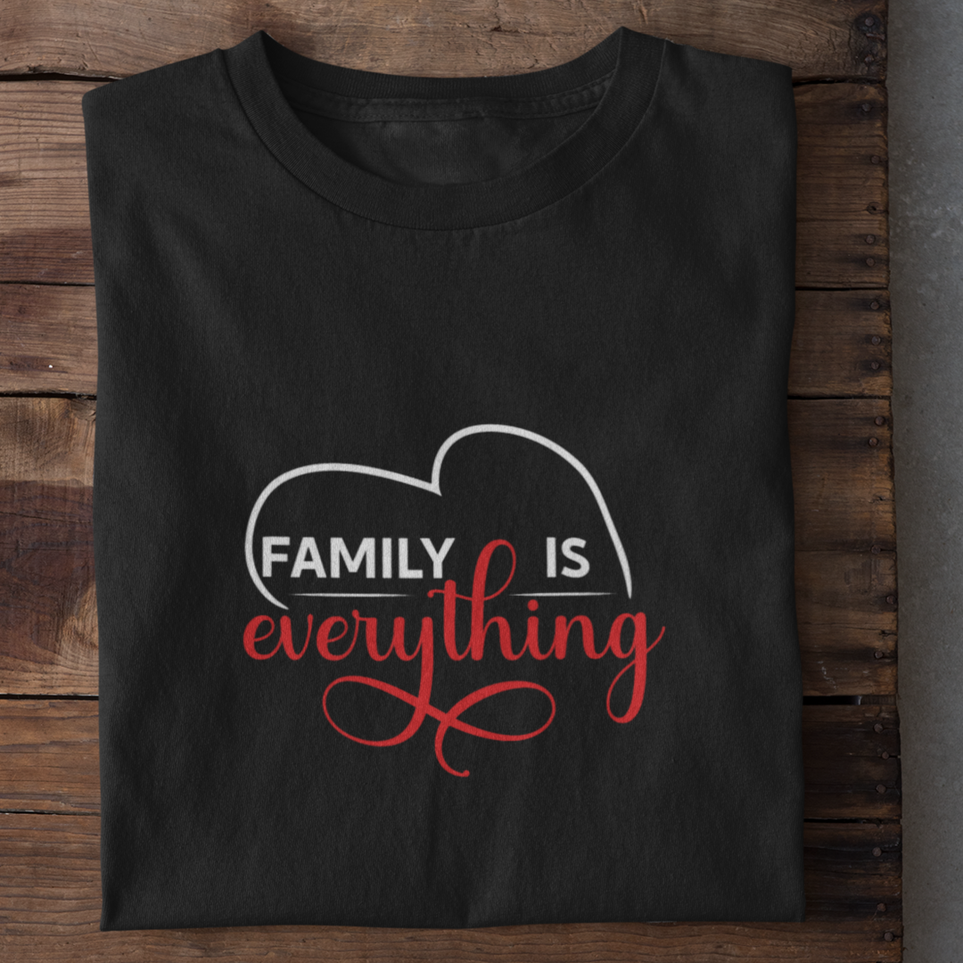 Family is everything shirt women
