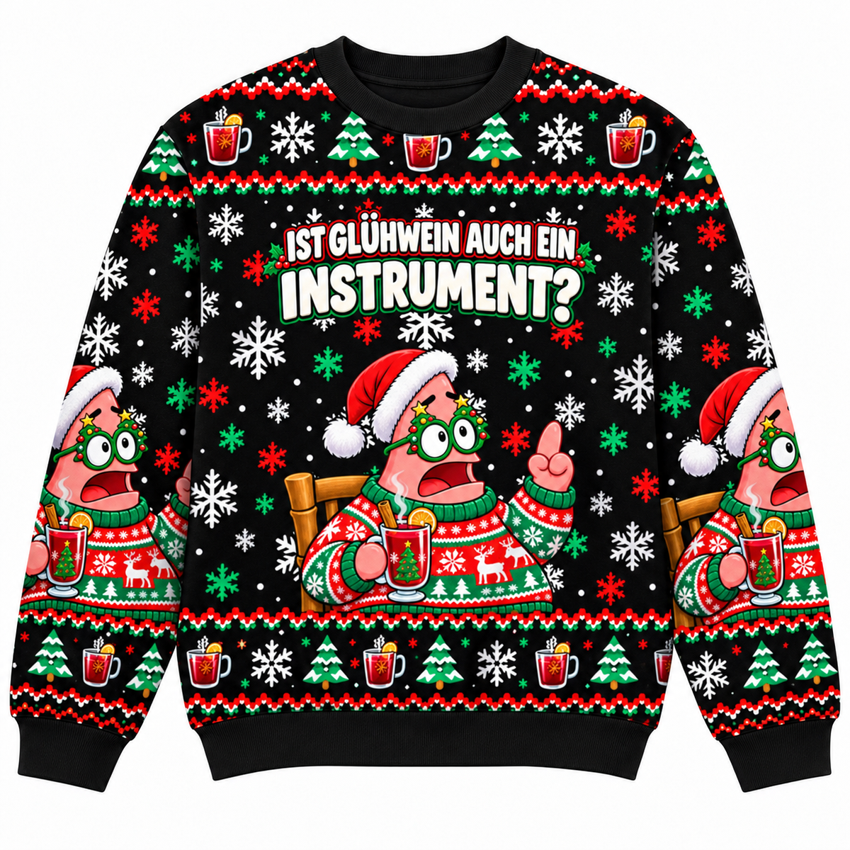 Glühwein Instrument Signature Christmas Sweater