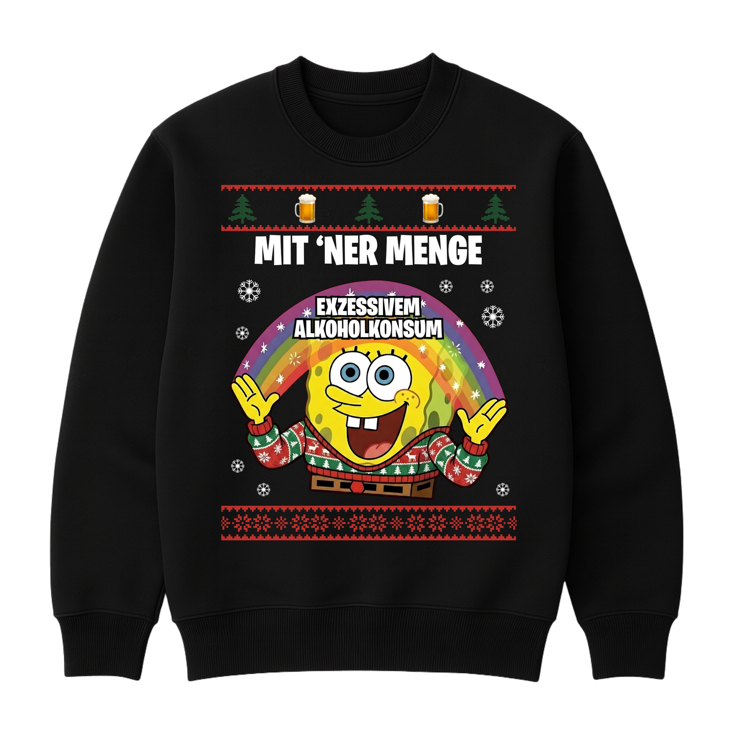 Mit Exzessivem Alkoholkonsum - Christmas Sweater