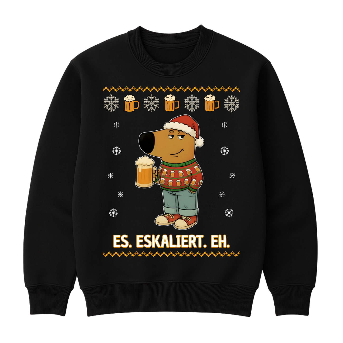 Es eskaliert eh - Christmas Sweater