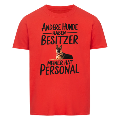 Leine führt er