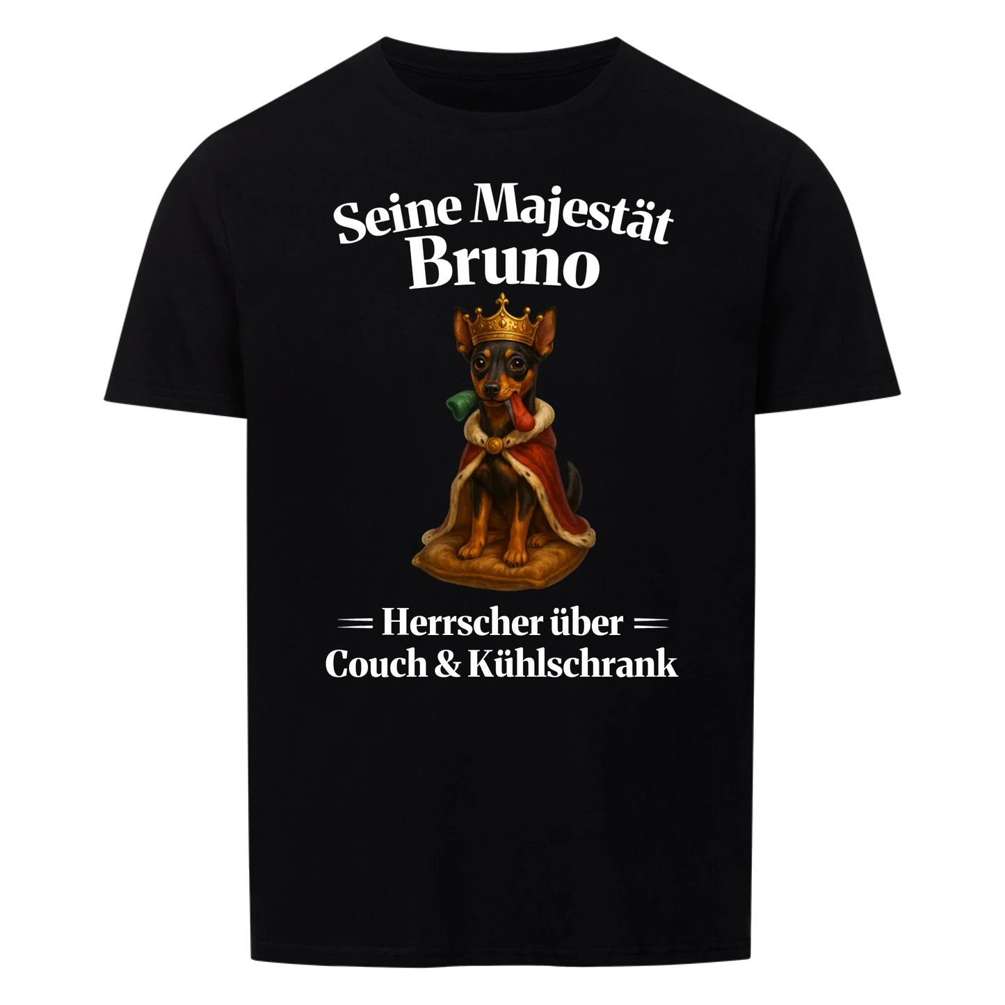 Majestät über Couch & Kühlschrank