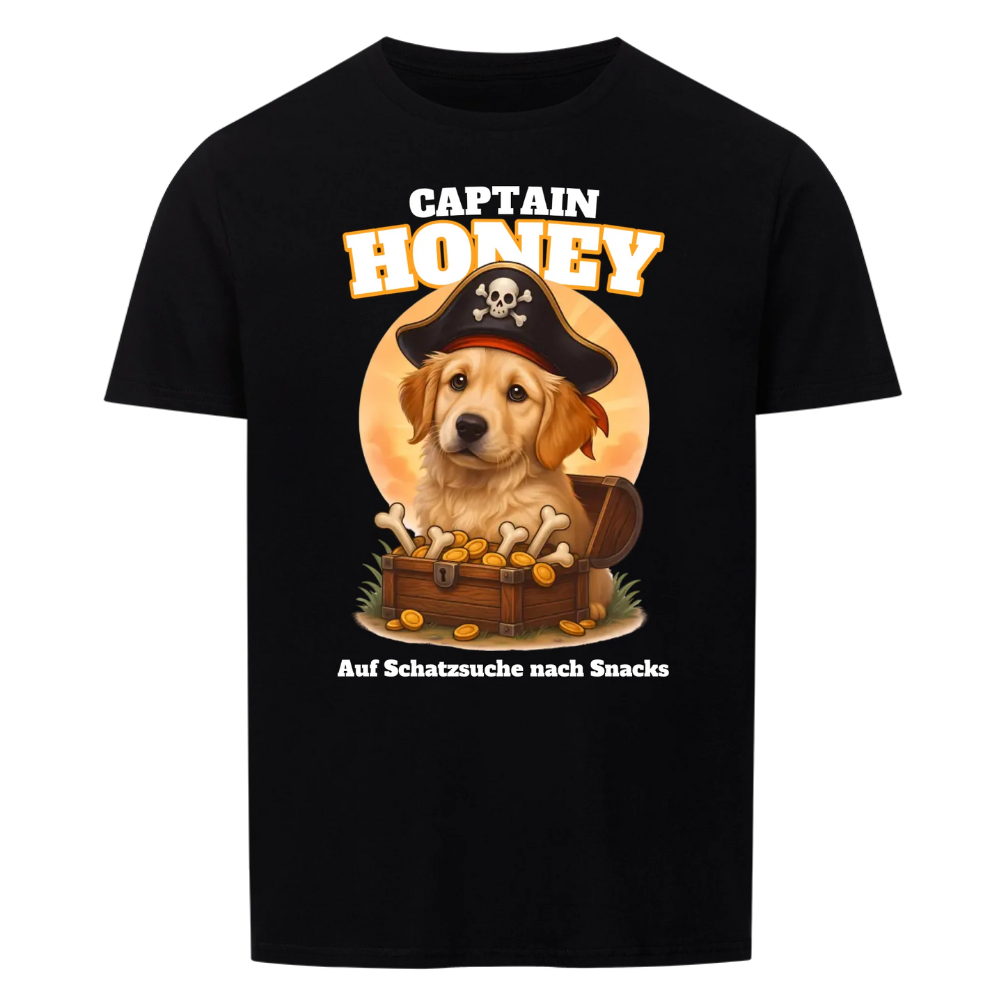 Snackpirat auf Knochenjagd