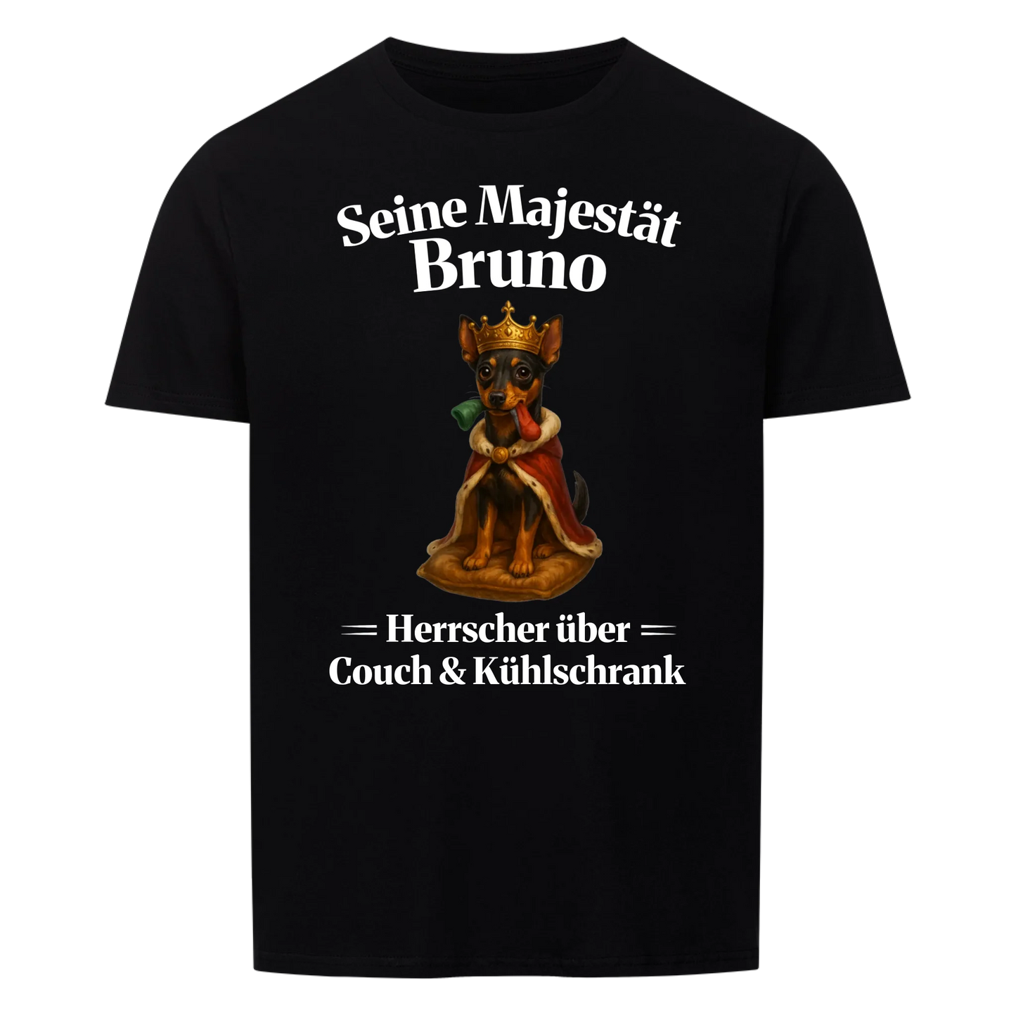 Majestät über Couch & Kühlschrank