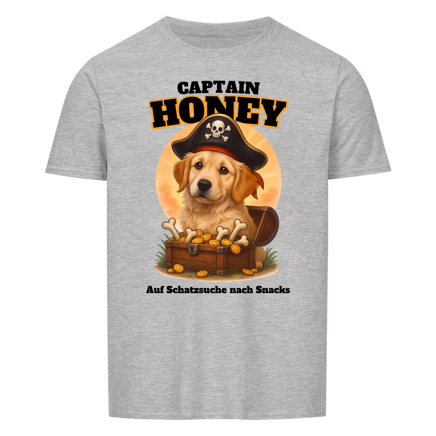 Snackpirat auf Knochenjagd