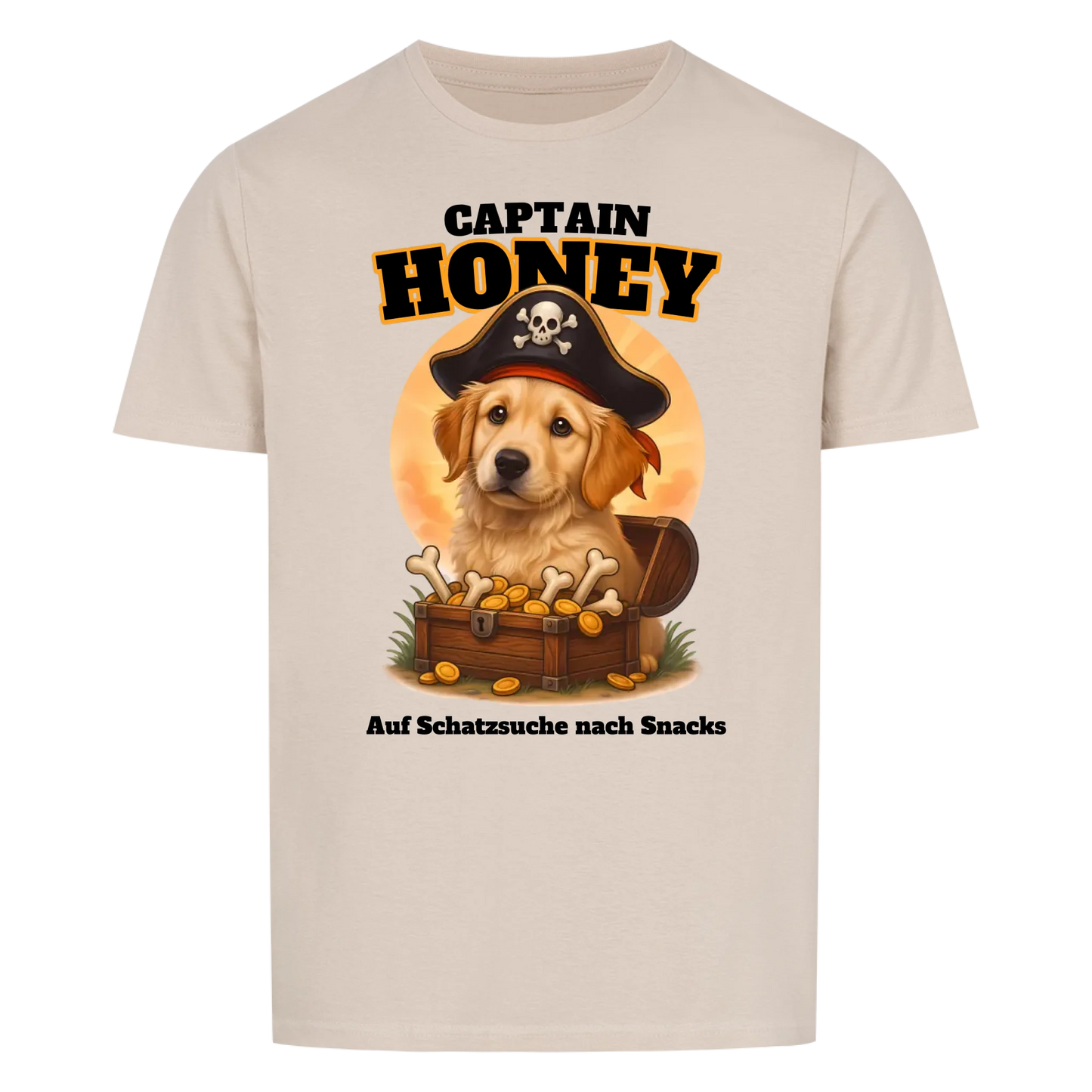 Snackpirat auf Knochenjagd