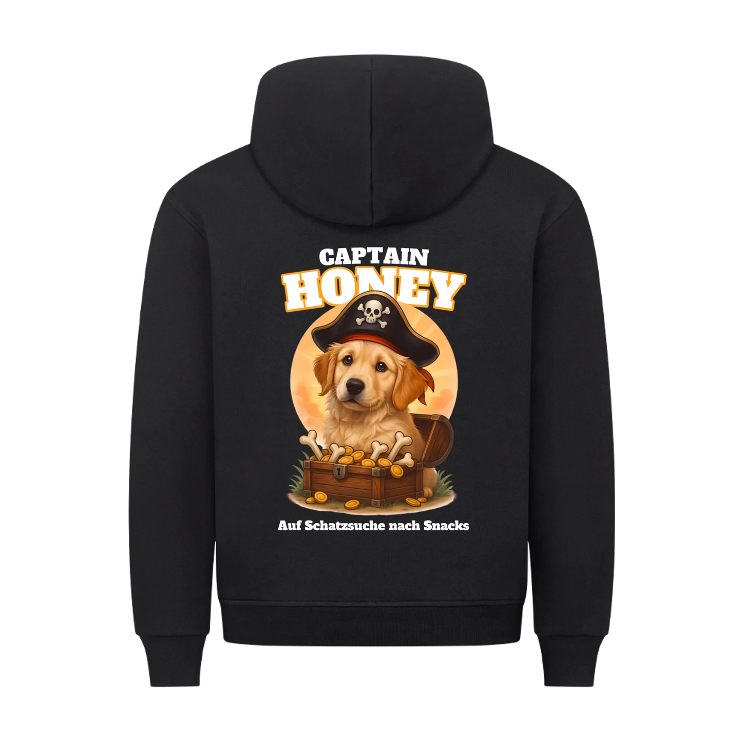 Snackpirat auf Knochenjagd