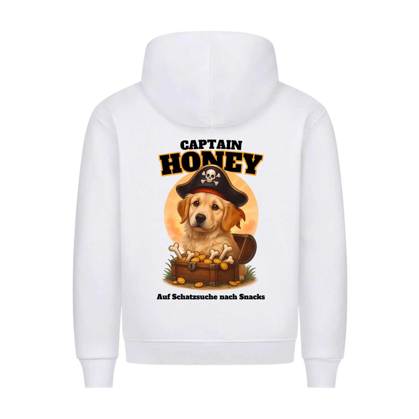 Snackpirat auf Knochenjagd