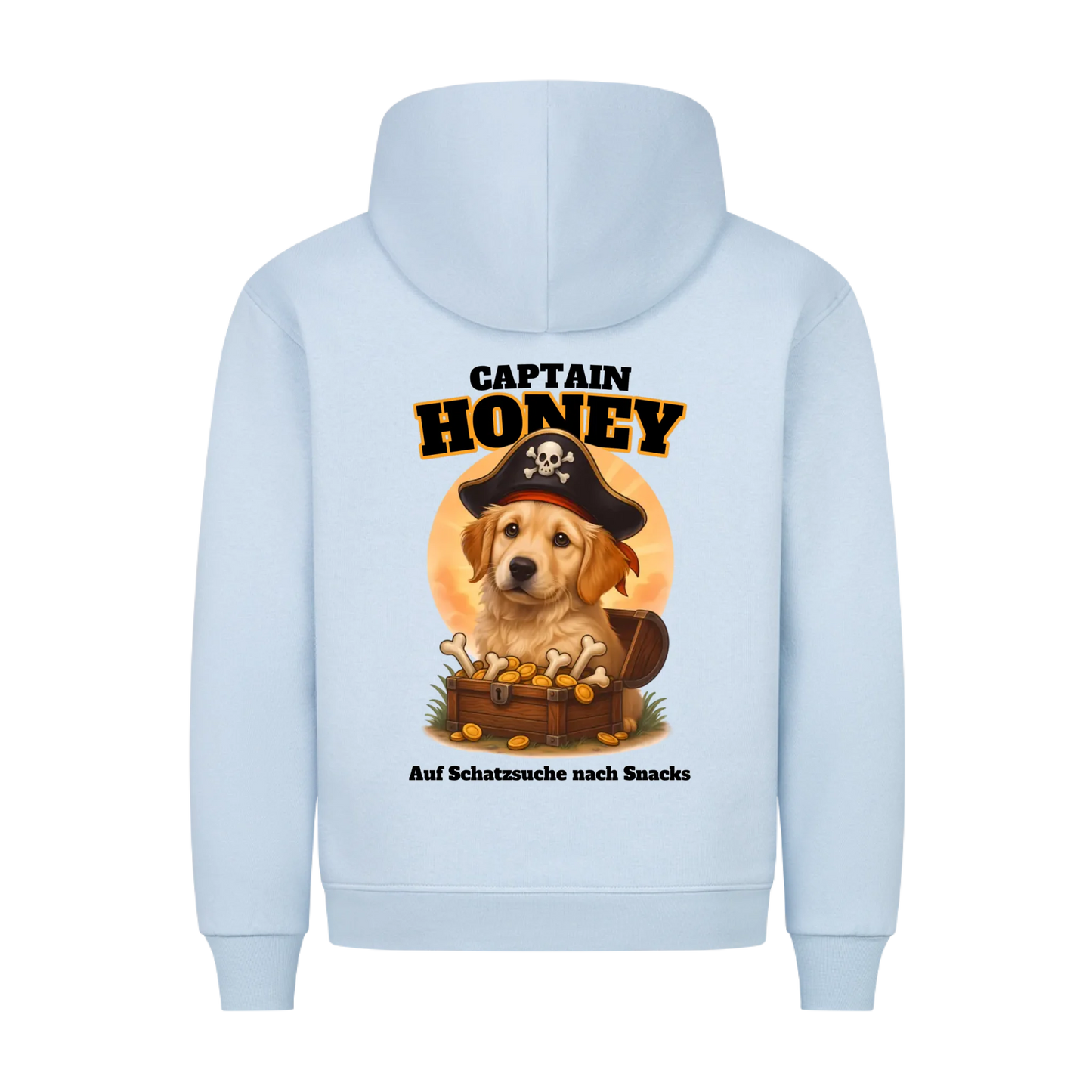 Snackpirat auf Knochenjagd