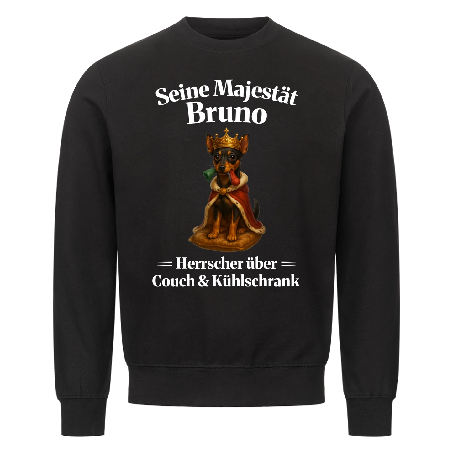Majestät über Couch & Kühlschrank