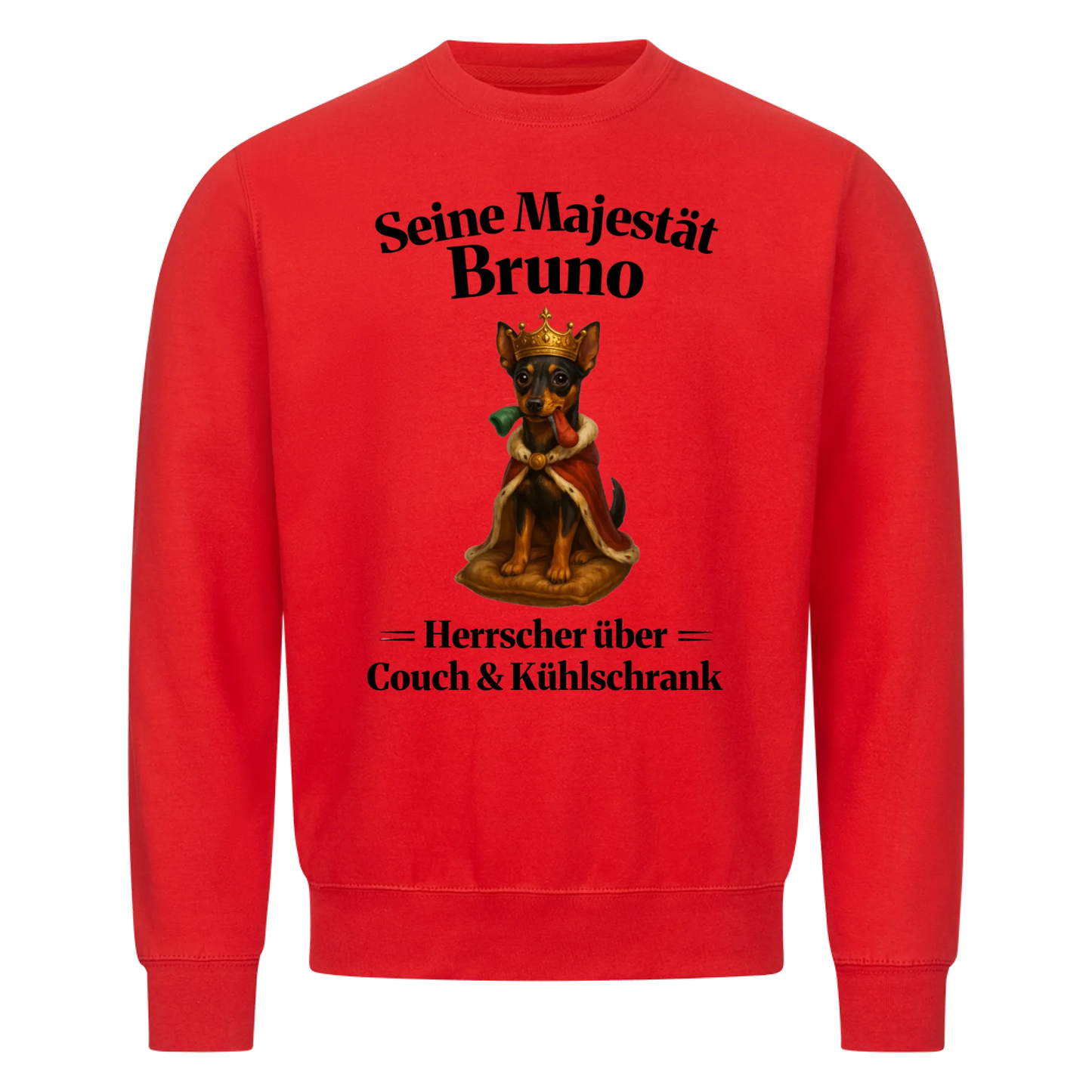 Majestät über Couch & Kühlschrank