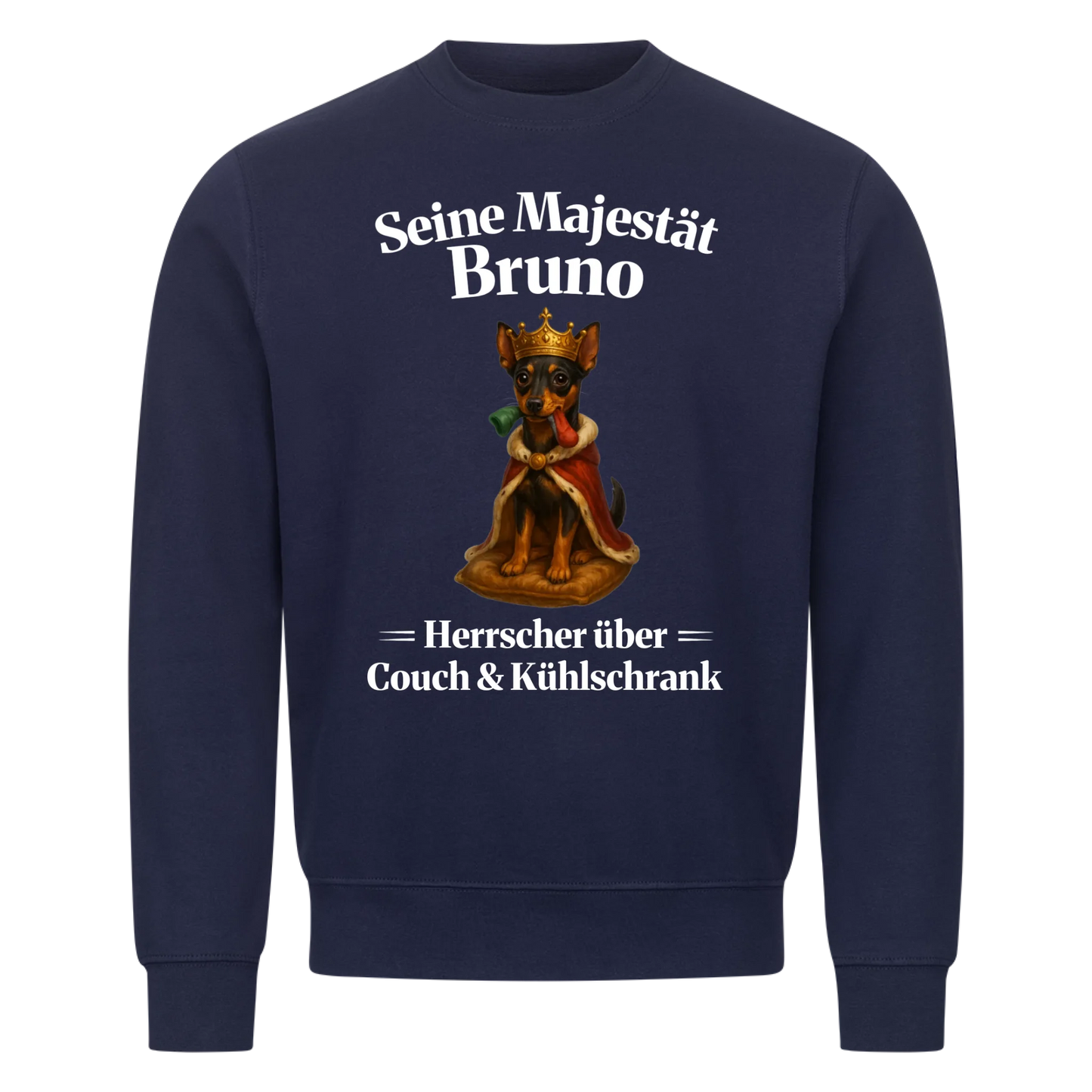 Majestät über Couch & Kühlschrank