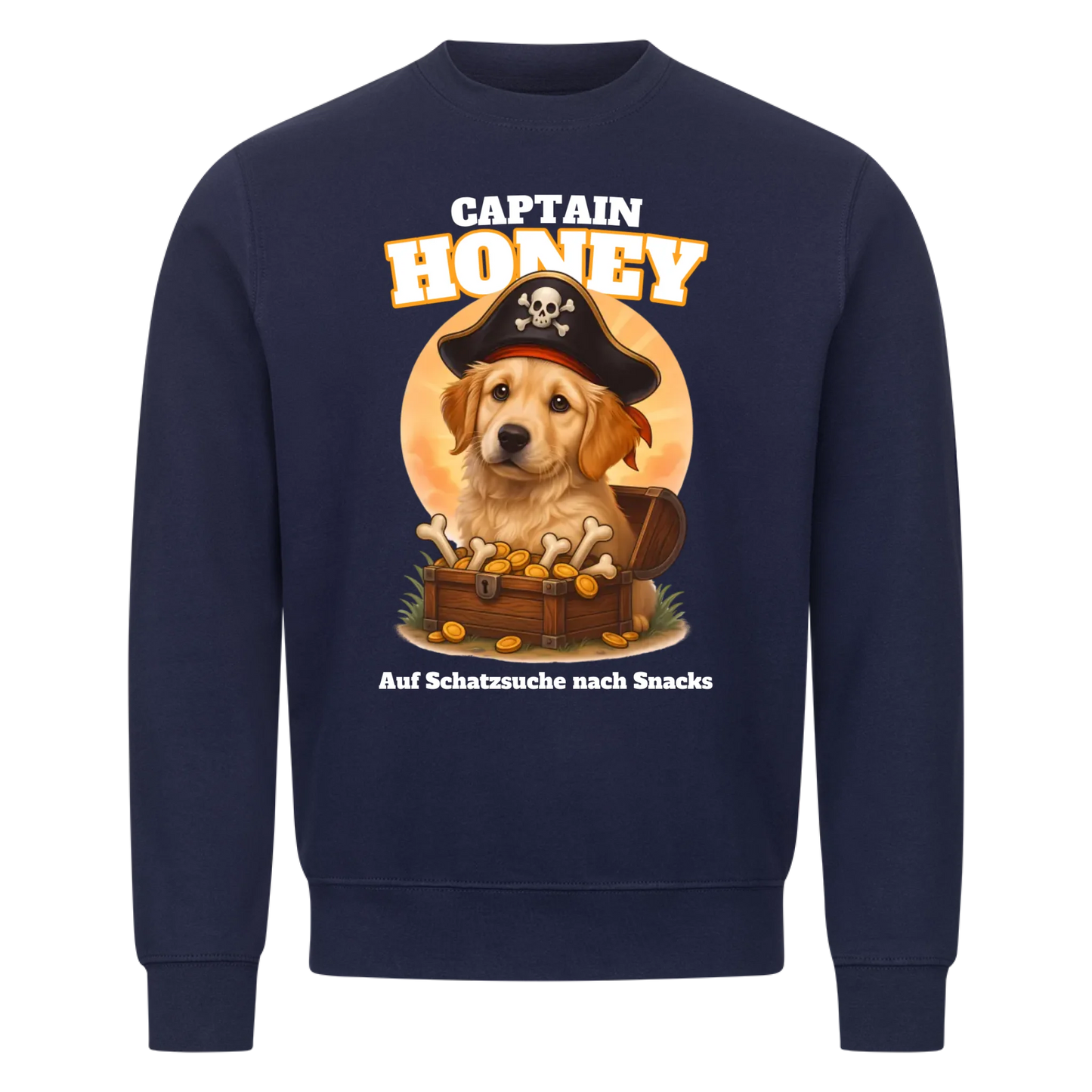 Snackpirat auf Knochenjagd